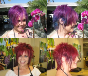 Laura before and after